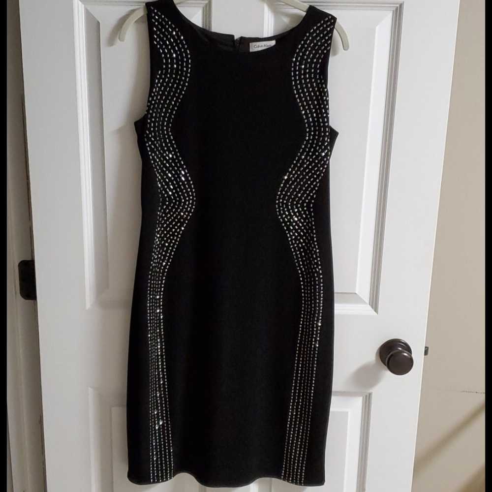 Calvin Klein black cocktail dress